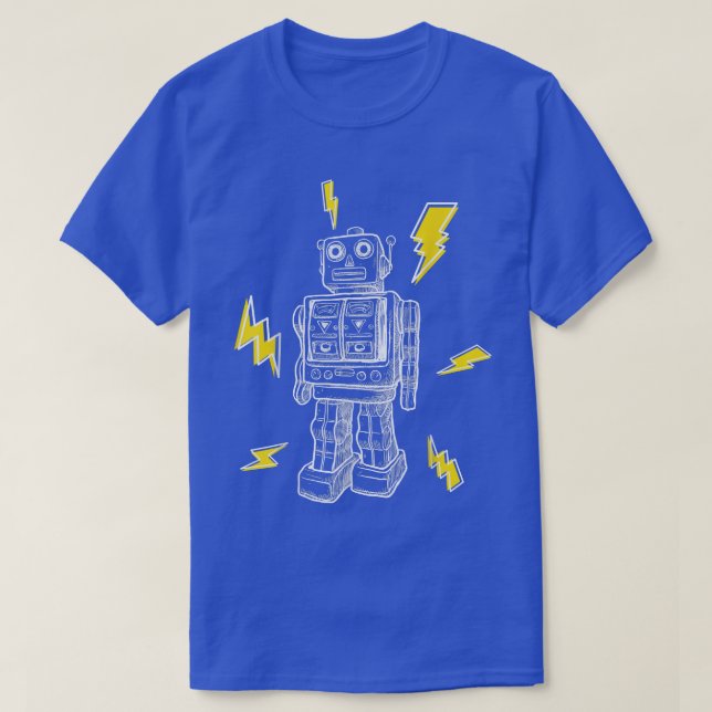 Cool Robotics Kids Robot  T-Shirt (Design vorne)