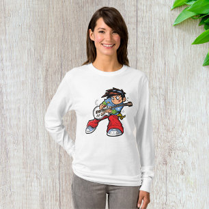 Cool Rock Star Gitarrist Fun Musiker T-Shirt