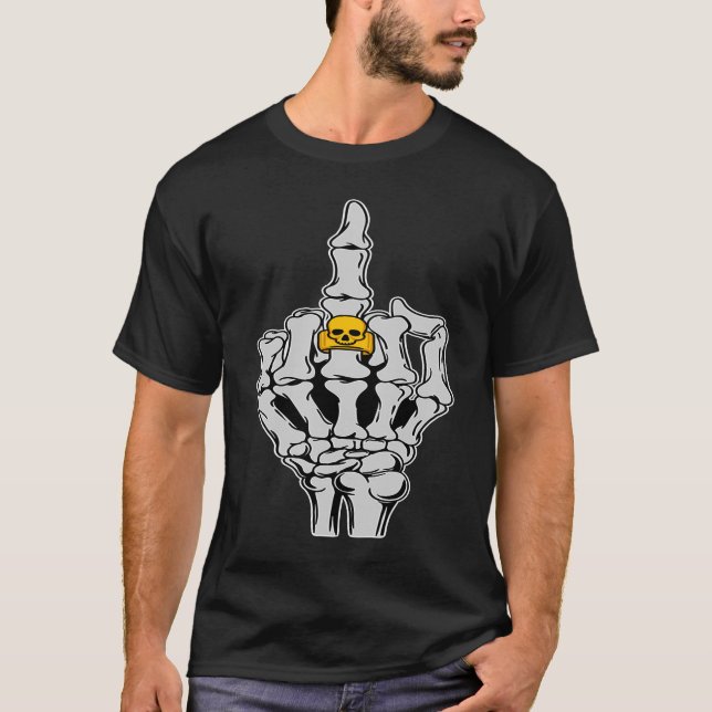 Cool Rockn Roll Punk Rock Hardrock Metal Music Fan T-Shirt (Vorderseite)