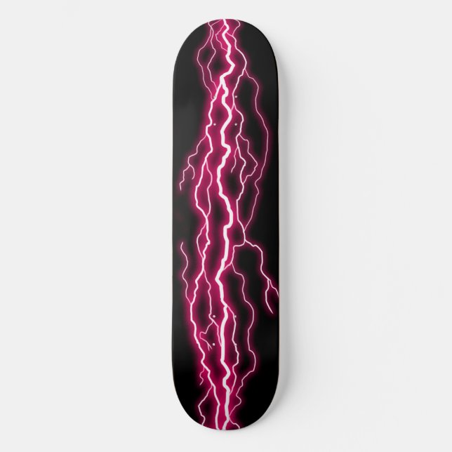 Cool rosa Elektroskateboarding Skateboard (Vorderseite)