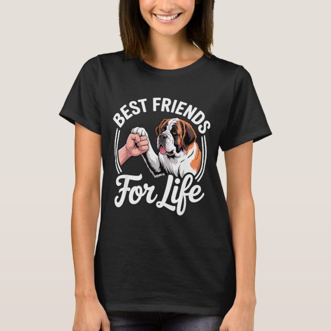 Cool Saint Bernard Costume For Men Women St. Berna T-Shirt (Vorderseite)
