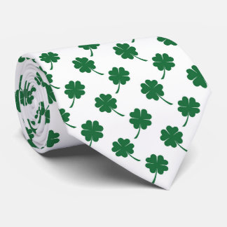 Cool Saint Patrick's Day four leaf clover  Krawatte