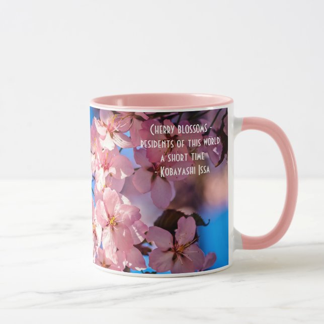 Cool Sakura Garland Tasse (Rechts)