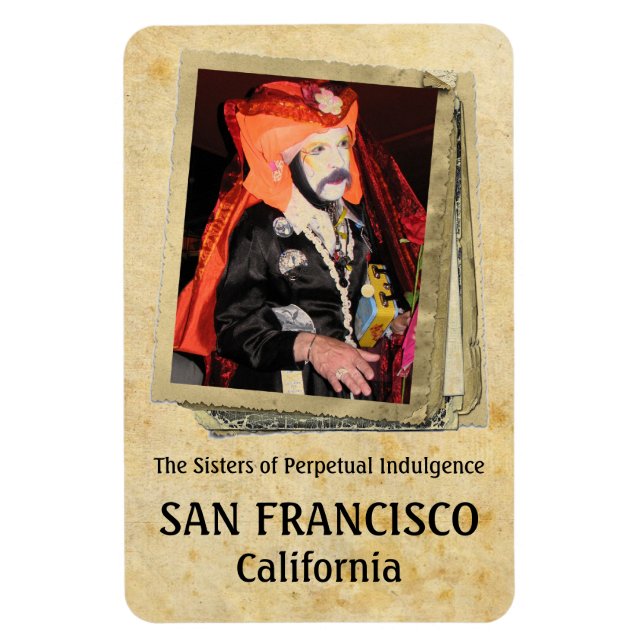 Cool San Francisco Premium Magnet ! (Vertical)