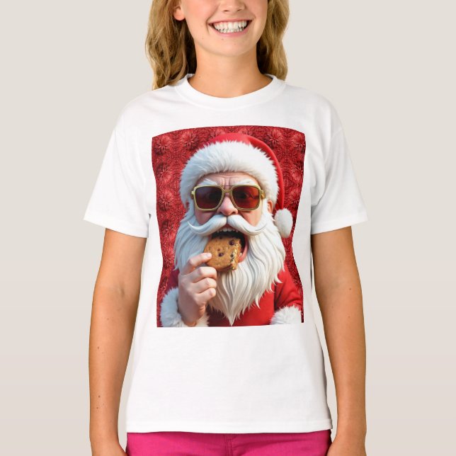 Cool Santa Claus T-Shirt (Vorderseite)