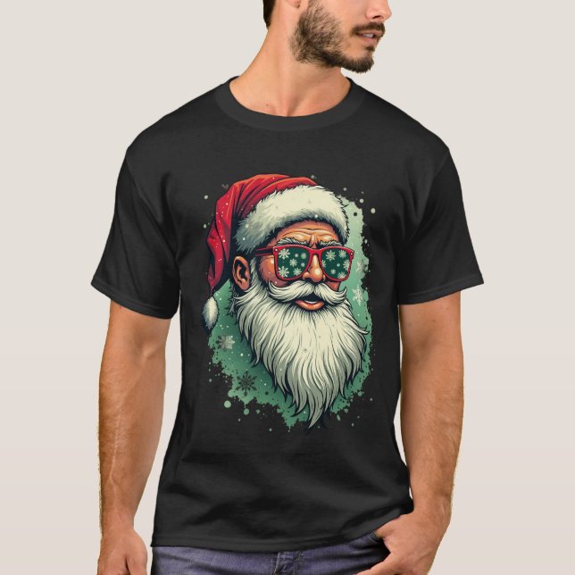 Cool Santa Vibes T-Shirt (Vorderseite)