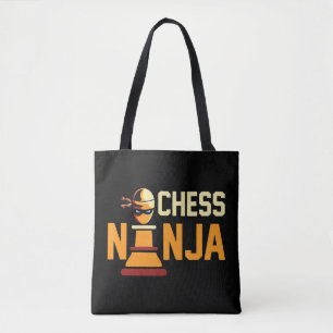 Cool Schach Ninja Schach Liebhaber Geschenk Tasche
