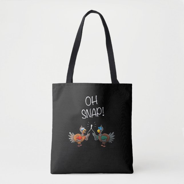 Cool, schläfst! _ Witzige Türkei mit Weißbein-Than Tasche (Vorderseite)