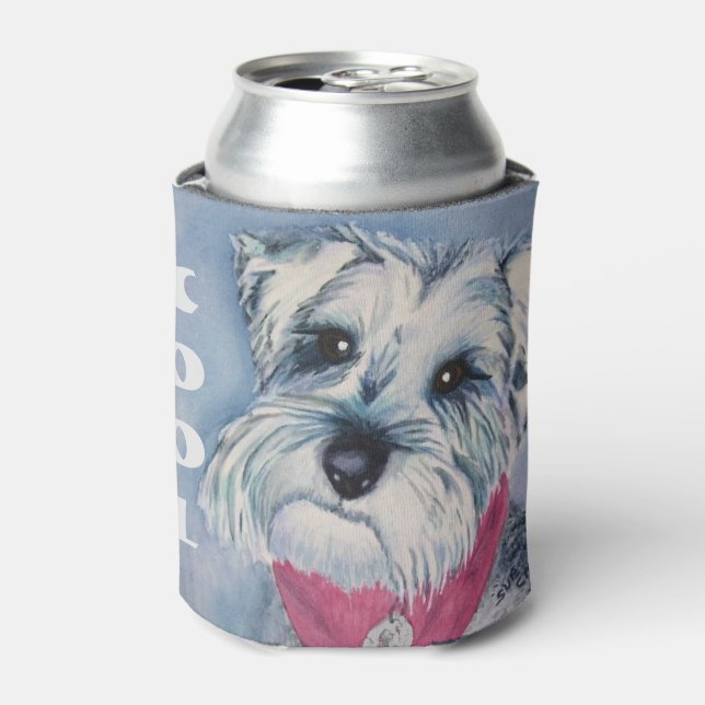 Cool Schnauzer Dosenkühler (Kanne Vorderseite)