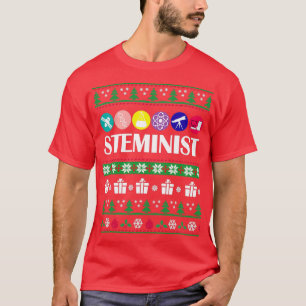 Cool Science Sweat de Noël Stéméniste pour femmes