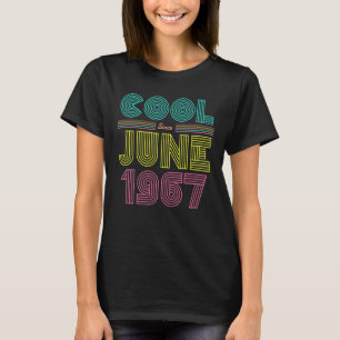 Cool seit Juni 1967 56. Geburtstagsparty Frauen T-Shirt
