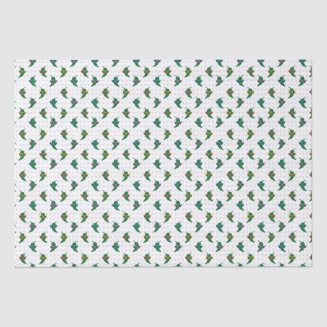 Cool Shades Green Chile Muster Seidenpapier (Vorderseite)