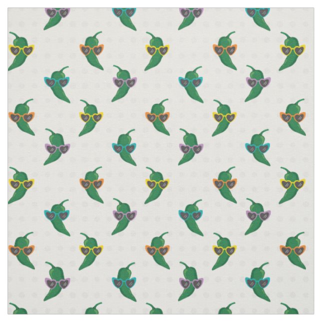 Cool Shades Green Chile Muster Stoff (Muster)