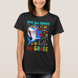 Cool Shark Goodbye Abschluss der zweiten Klasse T-Shirt