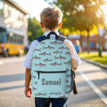 Cool Sharks Blauer Ozean Personalisiert