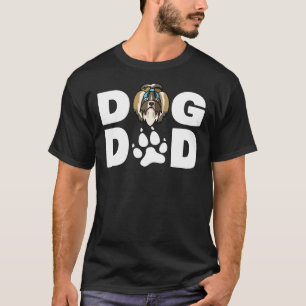 Cool Shih Tzu Dog Vater Ever Vater T-Shirt