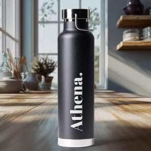 Cool Signature Trendy Stylish Individuelle Name Trinkflasche