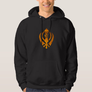Cool Sikh Khanda und Ik Onkar Hoodie