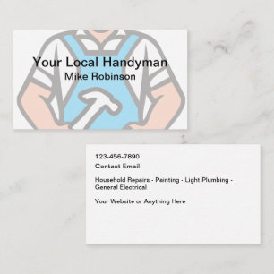 Cool simple Handyman Cartes de visite
