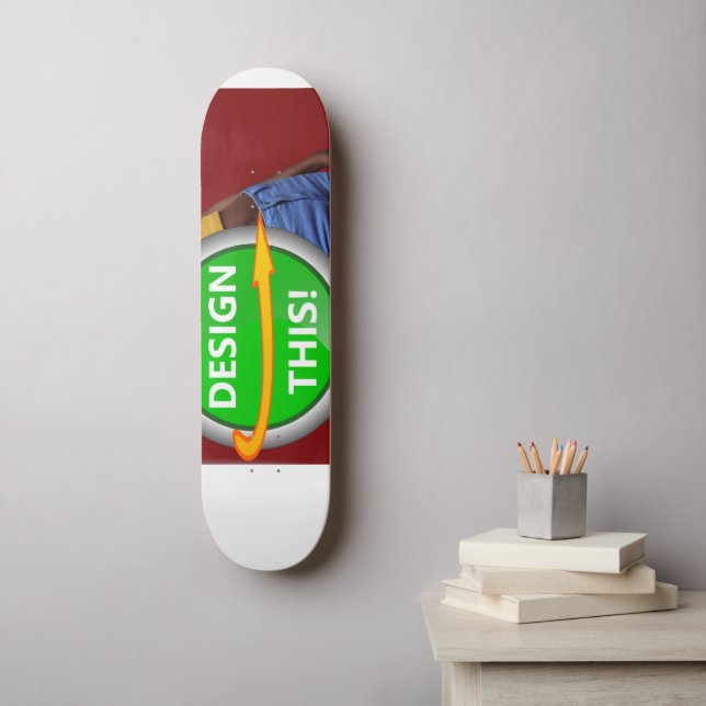 COOL! Skateboard Deck - 8 1/2" - Benutzerdefiniert (Wandkunst)