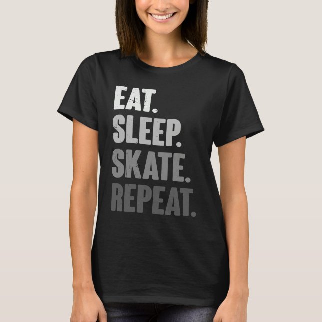 Cool Skateboarding  Skateboard Skateboarder Skater T-Shirt (Vorderseite)