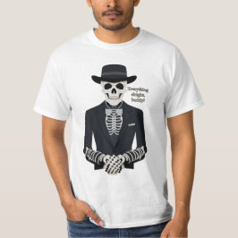 Cool Skull Gangster T-Shirt