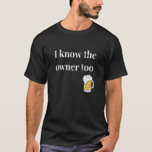 Cool Snark Joke Barkeeper Funny Bouncer I Kennen T T-Shirt