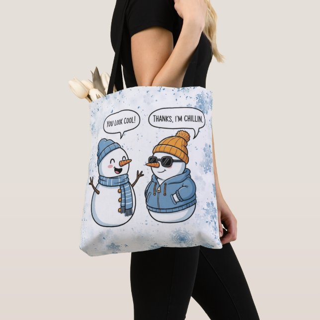 Cool Snowman Friends Tasche (Von Nahem)