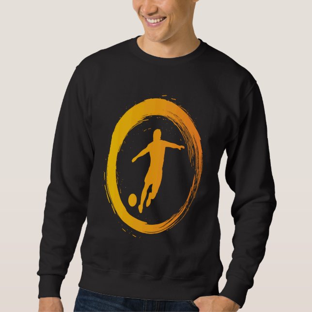 Cool soccer sports and hobby sweatshirt (Vorderseite)