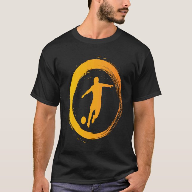 Cool soccer sports and hobby T-Shirt (Vorderseite)