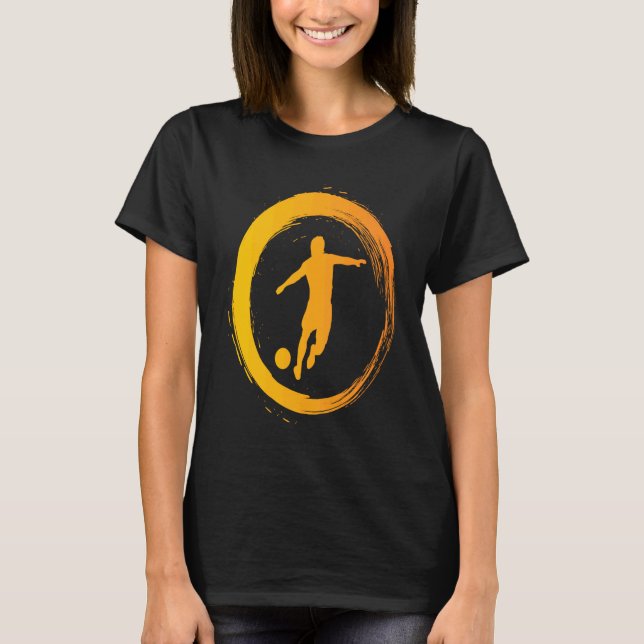 Cool soccer sports and hobby T-Shirt (Vorderseite)
