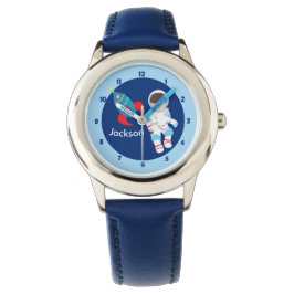 Cool Space Astronaut Boy Armbanduhr