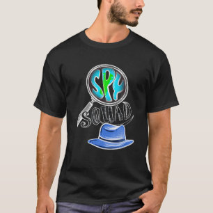 Cool Spionage Squad Kids Funny Secret Agent Group T-Shirt