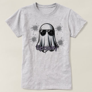 Cool Spooky Ghost T - Shirt