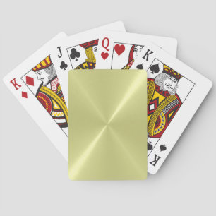 Cool Stainless Shiny Metallic Playing Cards 2 Spielkarten