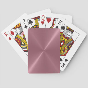 Cool Stainless Shiny Metallic Playing Cards Spielkarten