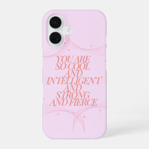 Cool, Stark, Furchtlos, Mädchen-Chefin, Inspiriere iPhone 16 Hülle