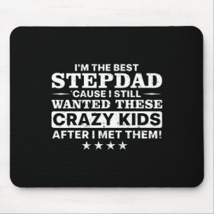 Cool Stepdad für Männer Vater Step Vater Parenthot Mousepad