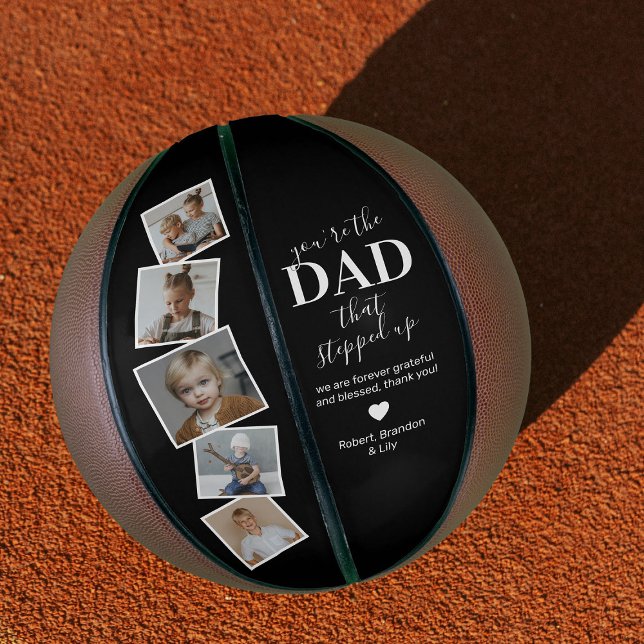 Cool Stepdad Vatertag Foto Basketball (Von Creator hochgeladen)