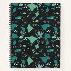 Cool Stingray Reef Diving Notizbuch