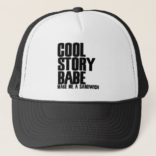 Cool Story Bro Parody Truckerkappe