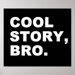 Cool Story Bro Poster