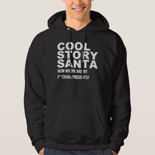 COOL STORY SANTA HOODIE (Vorderseite)