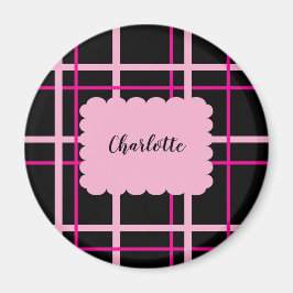 Cool Striped Pattern Magnet