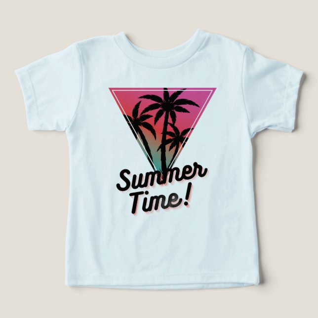 Cool Summer Vibes Shirt (Design Vorderseite)