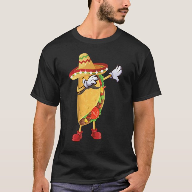Cool Taco For Men Women Cinco De Mayo Fiesta Mexic T-Shirt (Vorderseite)