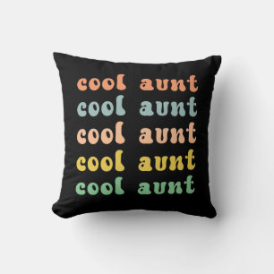Cool Tante Modernes Retro Niedliche Geschenke für  Kissen