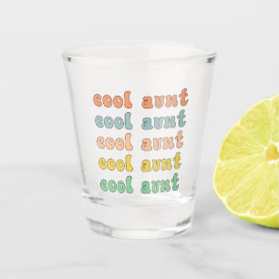 Cool Tante Modernes Retro Niedliche Geschenke für  Schnapsglas