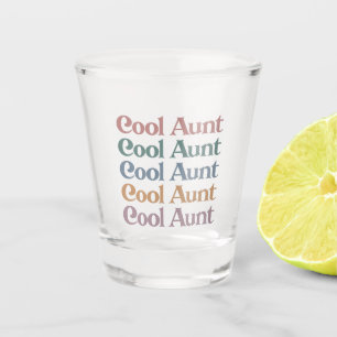 Cool Tante Retro Niedliche Geschenke für Tante Schnapsglas