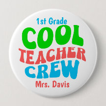 Cool Teacher Crew Individuelle Name Grad Personali